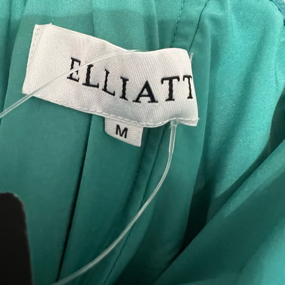 ELLIATT Reception Dress in Turquoise - Picture 7 of 9